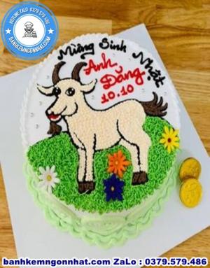 Bánh Kem Con Dê 06
